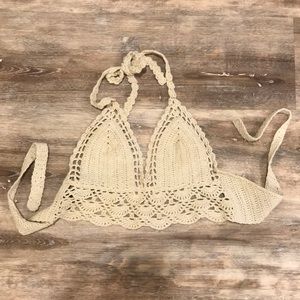 Crochet crop top